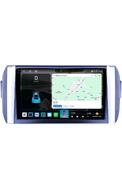 navi-it Navigatie dedicata Toyota Innova 2015-2017, 4GB RAM 64GB ROM, Octacore, Android 14, Display QLED 1K