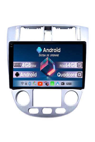 navi-it Navigatie dedicata Chevrolet Lacetti 2004-2013, 4GB RAM 64GB ROM, Octacore, Android 14, Display QLED