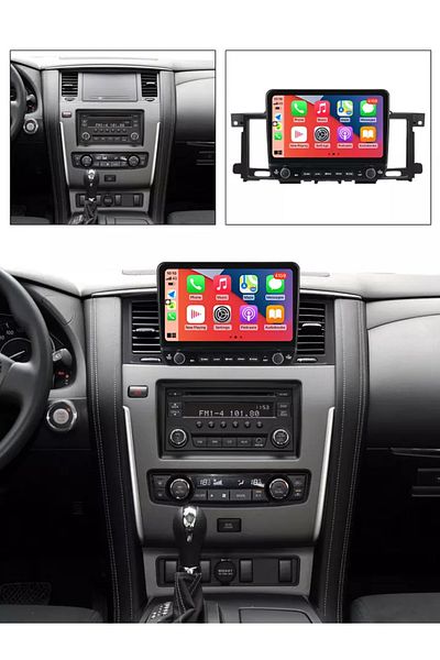 navi-it Dedicated navigation Nissan Patrol 2012-2018, 4GB RAM 32GB ROM, 9", Internet, Applications, Waze, ANDROID