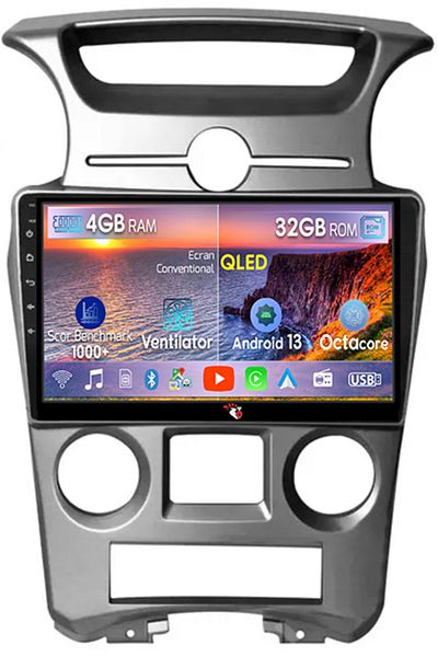 navi-it Navigatie dedicata KIA Carens 2007-2011, 4GB RAM 32 ROM, Android 13, Display QLED, 9",DSP, Carplay,