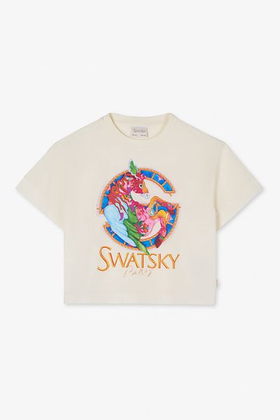 SWATSKY Girl Cream Tshirt