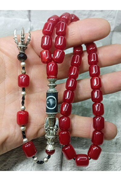 Tasarım Double Clawed Clamping Amber Prayer Beads
