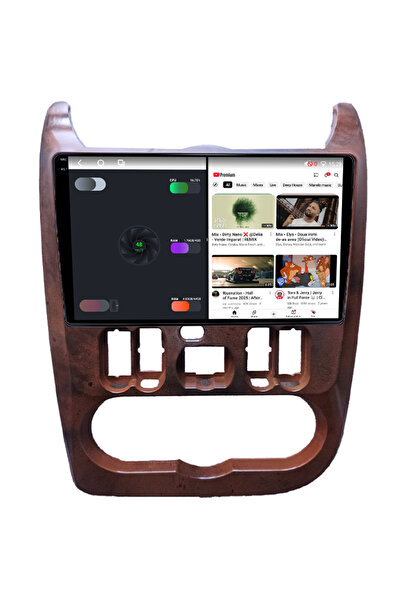 navi-it Navigatie dedicata Dacia Logan 2009-2015, 4GB RAM 64GB ROM, Octacore, Android 14, Display QLED 1K 9"