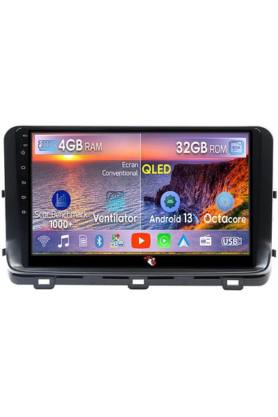 navi-it Navigatie dedicata KIA Ceed 2018- 2022, 4 GB RAM 32 ROM, Android 13, Display QLED, 10",DSP, Carplay,
