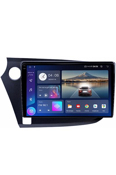 navi-it Navigatie dedicata Honda Insight 2009 -2014, 4GB RAM 64GB ROM, Octacore, Android 14, Display QLED 1K