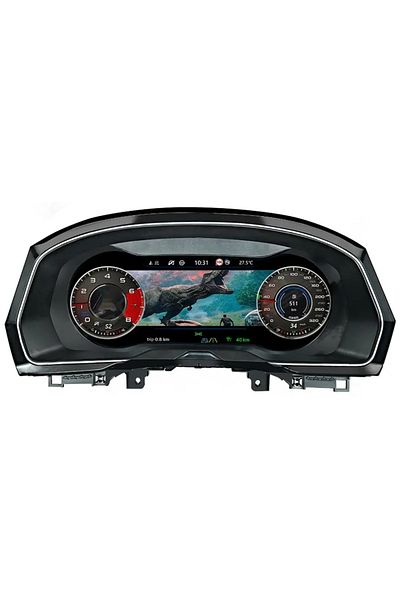 navi-it FULL HD digital electronic clocks VW Passat B8, 12.3 INCH, Resolution 1920*1080, Operating system