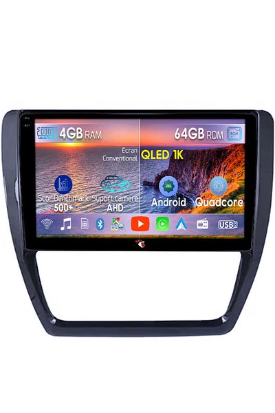 navi-it Navigatie dedicata Volkswagen Sagitar, Jetta, 4GB RAM 64GB ROM, Octacore, Android 14, Display QLED 1