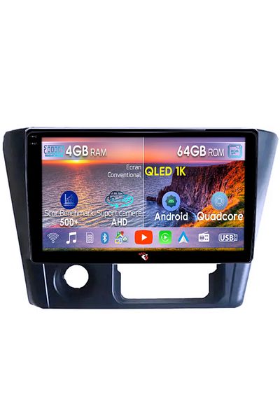 navi-it Navigatie dedicata Mitsubishi Lancer 2006, 4GB RAM 64GB ROM, Octacore, Android 14, Display QLED 1K 9