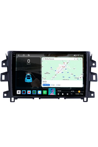 navi-it Navigatie dedicata Nissan Navara 2011-2016, 4GB RAM 64GB ROM, Octacore, Android 14, Display QLED 1K