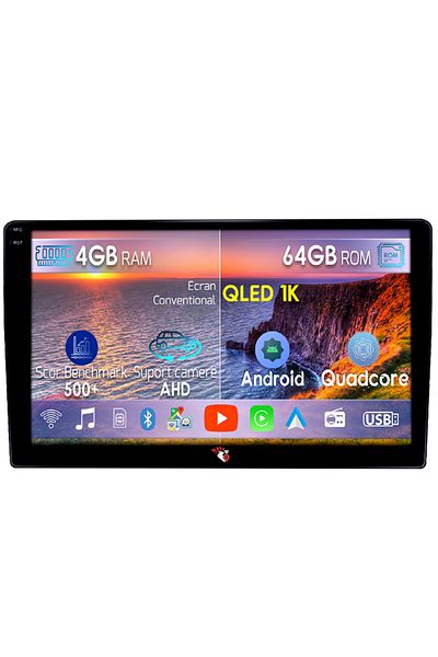 navi-it Navigatie dedicata Mitsubishi Outlander 2004-2008, 4GB RAM 64GB ROM, Octacore, Android 14, Display Q