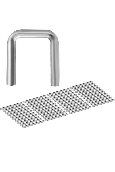 Royal Catering Cleme din aluminiu pentru clește de tăiat manual Royal Catering 11,5 x 11,5 - 4000 buc.