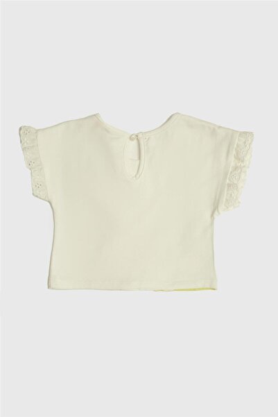 Layette Baby Girl White T-Shirt