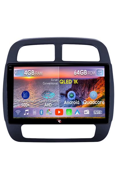 navi-it Dedicated navigation Dacia Spring after 2021, 4GB RAM 64GB ROM, Octacore, Android 14, QLED 1K 9 Display