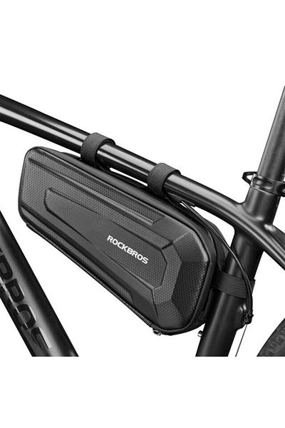 shumee Twarda torba rowerowa wodoodporna mocowana pod ramę 1.5L czarna