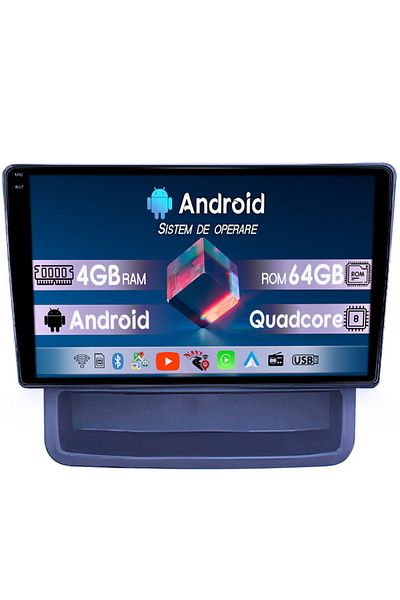 navi-it Navigatie dedicata Trafic 2010-2014, 4GB RAM 64GB ROM, Quad Core, Display 9" QLED 1K, Carplay&Androi