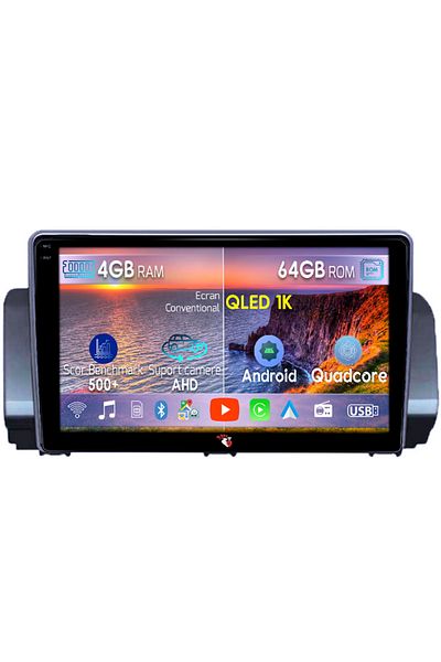 navi-it Navigatie dedicata Dacia Sandero&Jogger 2021, 4GB RAM 64GB ROM, Octacore, Android 14, Display QLED 1