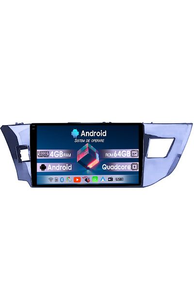 navi-it Navigatie dedicata Toyota Levin 2014, 4GB RAM 64GB ROM, Quad Core, Display 10" QLED 1K, Carplay, And