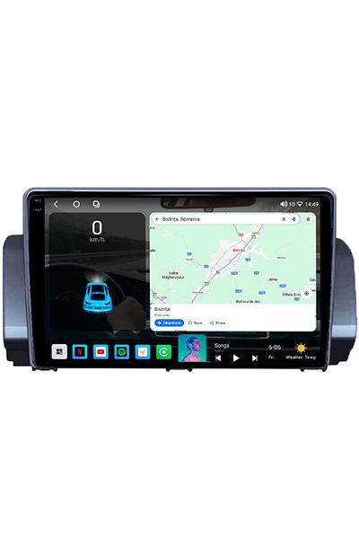 navi-it Navigatie dedicata Dacia Sandero&Jogger 2021, 4GB RAM 64GB ROM, Octacore, Android 14, Display QLED 1