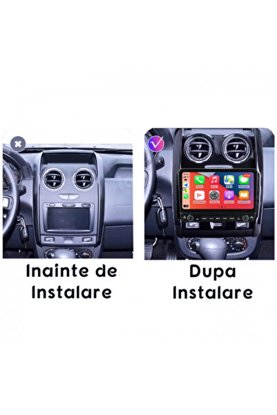 navi-it Navigatie dedicata Dacia Duster 2015 cu butoane rotative model 2024, 4 GB RAM 64 ROM, Quadcore, Andr