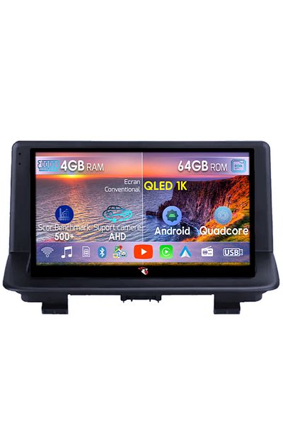navi-it Dedicated navigation for Audi Q3 2011-2018, 4GB RAM 64GB ROM, Octacore, Android 14, Display QLED 1K 9", Ca