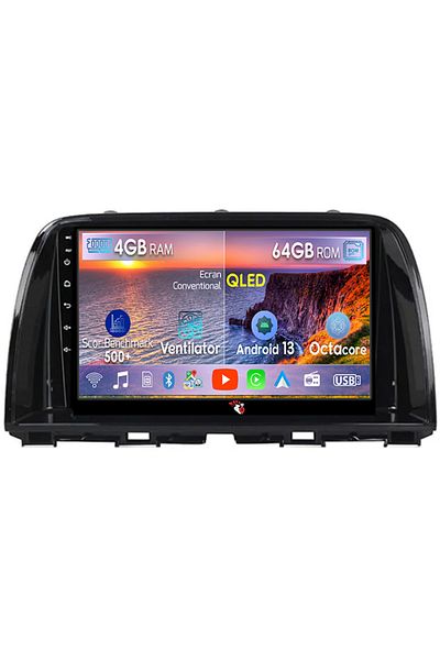 navi-it Navigatie dedicata Mazda CX5 2012-2017, 4GB RAM 64GB ROM, Octacore, Android 13, Display QLED 9", DSP