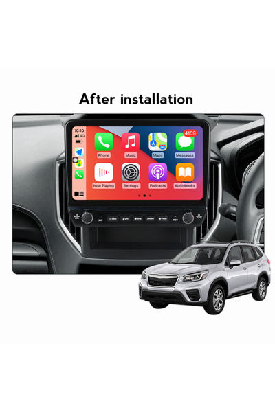 navi-it Navigatie dedicata Forester 2017-2020 cu butoane rotative model 2024, 4 GB RAM 64 ROM, Quadcore, And