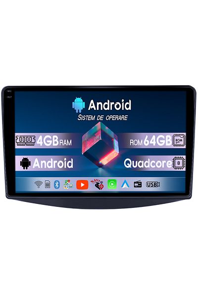 navi-it Navigatie dedicata Mitsubishi Grandis 2003-2011, 4GB RAM 64GB ROM, Octacore, Display 9" QLED 1K, Car