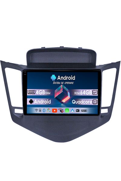 navi-it Navigatie dedicata Chevrolet Cruze 2009-2014, 4GB RAM 64GB ROM, Quadcore, Android 14, Display QLED 1