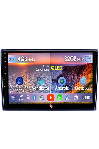 navi-it Navigatie dedicata Toyota Isis, 4GB RAM 32GB ROM, Octacore, Android 14, Display QLED 9", DSP, Carpla