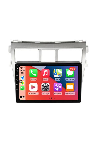 navi-it Dedicated navigation for Toyota Vios 2007-2012, 4GB RAM 64GB ROM, Octacore, Android 13, Display QLED 9", D