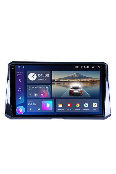 navi-it Navigatie dedicata Toyota Corolla 2018-2020, 4GB RAM 64GB ROM, Octacore, Display 9" QLED 1K, Carplay