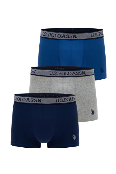 U.S. Polo Assn. Erkek 3'lü Boxer Takım 50310707-VR033