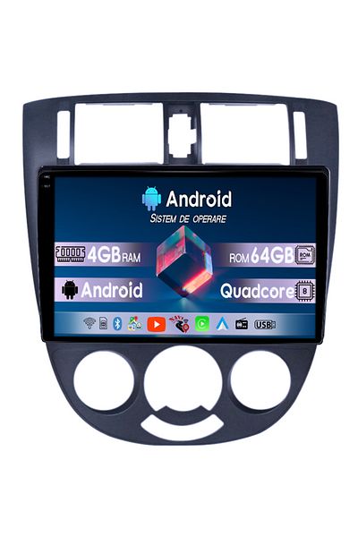navi-it Navigatie dedicata Chevrolet Lacetti 2004-2013, 4GB RAM 64GB ROM, Octacore, Android 14, Display QLED