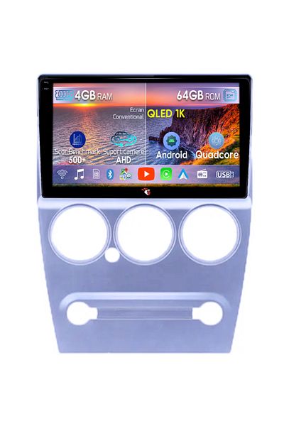 navi-it Navigatie dedicata Citroen Elysee 2008-2014, 4GB RAM 64GB ROM, Octacore, Android 14, Display QLED 1K