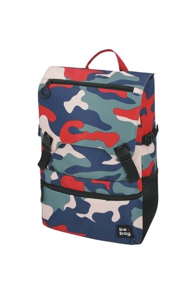 Herlitz Backpack Be.bag Be.smart, Color Camouflage, Material Polyester