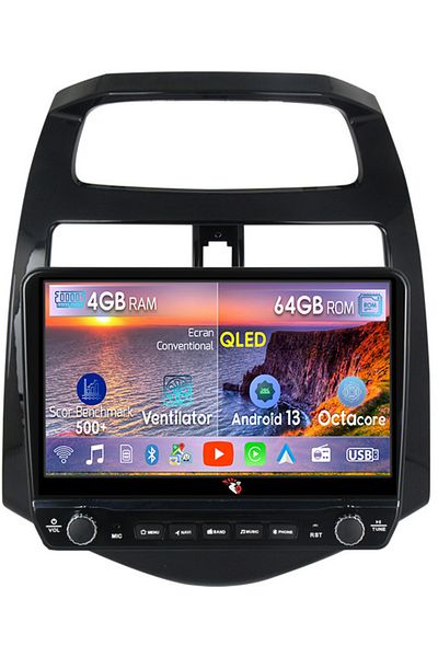 navi-it Dedicated navigation Spark 2010-2014 with rotary buttons model 2024, 4 GB RAM 64 ROM, Quadcore, Android