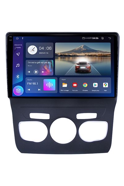 navi-it Navigatie dedicata Citroen C4L 2013-2016, 4GB RAM 64GB ROM, Octacore, Android 14, Display QLED 1K 10