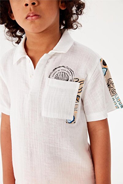 Nebbati Boy Grey T-Shirt