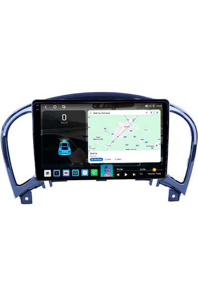 navi-it Navigatie dedicata Nissan Juke 2010-2014, 4GB RAM 64GB ROM, Octacore, Android 14, Display QLED 1K 9"