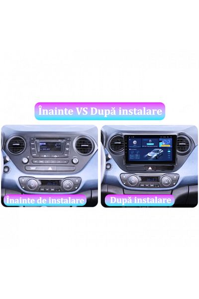 navi-it Dedicated navigation for Hyundai i10 2014-2017, Android 14, Wireless Carplay and Android auto 4GB RAM 64GB