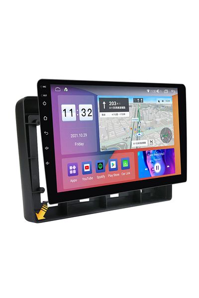 navi-it Navigatie dedicata Nissan X-Trail 2000-2007, 4 GB RAM 32 ROM, Android 13, Display QLED, 10", DSP, Ca