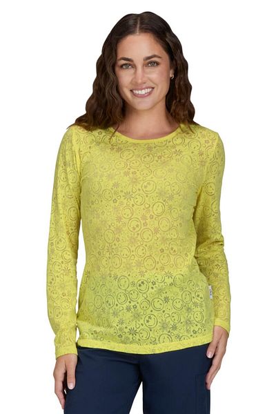 KOI Bluză cu Mânecă Lungă Happiness - Smiley World | Loving Yellow Marime Uniforma: S
