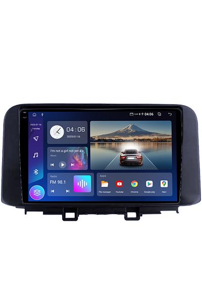 navi-it Navigation dedicated to Hyundai Kona 2018-2020, 4GB RAM 64GB ROM, Octacore, Display 10" QLED 1K, Carplay,