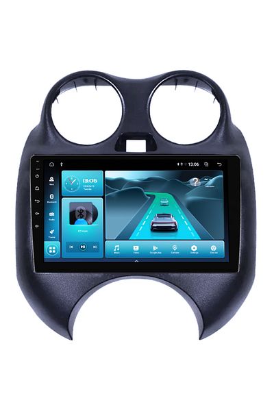 navi-it Navigatie dedicata Nissan March 2010-2013 & Micra 2010-2015, 4GB RAM 64GB ROM, Octacore, Android 14,
