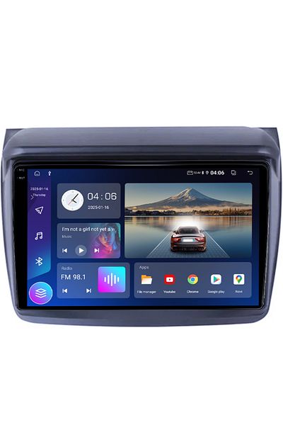 navi-it Navigatie dedicata Mitsubishi L200 2008-2016, 4GB RAM 64GB ROM, Quad Core, Display 9" QLED 1K, Carpl