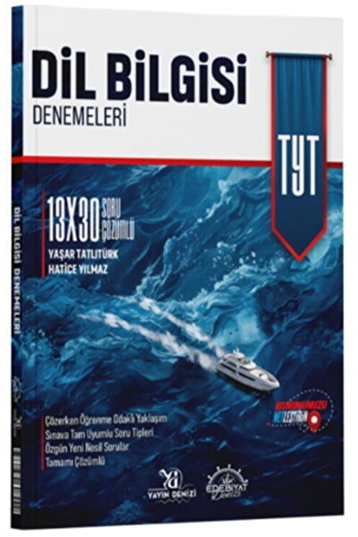 Yayın Denizi Yayınları Edebiyat Denizi TYT Dil Bilgisi 13 x 30 Denemeleri 2026