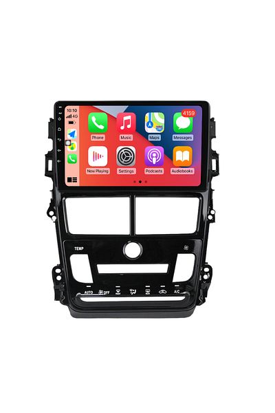 navi-it Dedicated navigation for Toyota Vios 2018-2019, 4GB RAM 32GB ROM, Android 13, Display 9 ", Internet, Apps