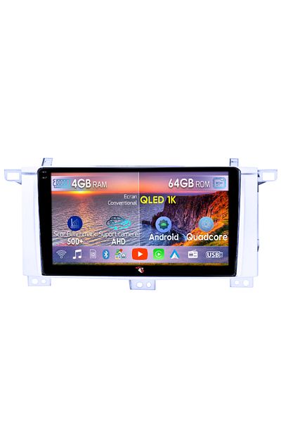 navi-it Navigatie dedicata Toyota Land Cruiser 2005, 4GB RAM 64GB ROM, Octacore, Android 14, Display QLED 1K