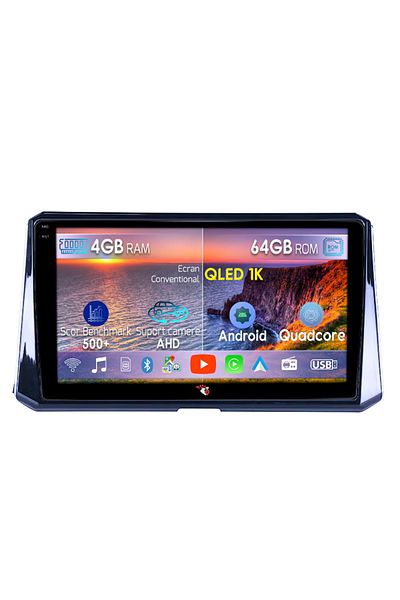 navi-it Navigatie dedicata Toyota Corolla, Auris 2018-2019, 4GB RAM 64GB ROM, Octacore, Android 14, Display