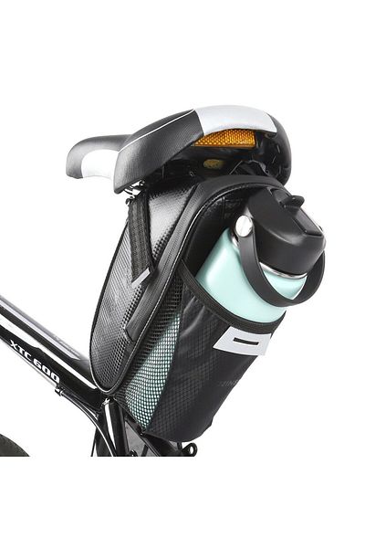 WOZINSKY Torba rowerowa pod siodełko 1.5 l czarny